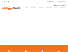 Tablet Screenshot of black-n-orange.com